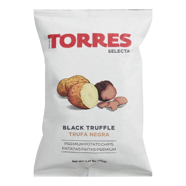 Torres black truffle potato chips
