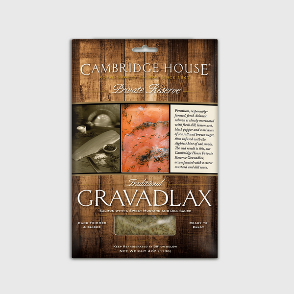 Cambridge House Private Reserve Gravadlax – 4oz