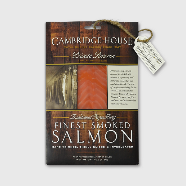 Cambridge House Private Reserve Smoked Salmon - 4oz