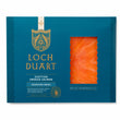 Load image into Gallery viewer, Loch Duart Scottish Smoked Salmon Signature Smoke in teal packaging with gold crest, ready to eat.
