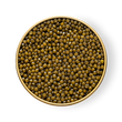 Load image into Gallery viewer, A close up of Petrusco Royal Ossetra caviar in an open tin.
