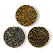 Load image into Gallery viewer, Close-up image of Royal Ossetra, River Beluga and Limited Edition Sevruga  caviar in tins.
