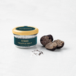 Load image into Gallery viewer, Petrusco Truffle Salt in jar with split truffle to the right
