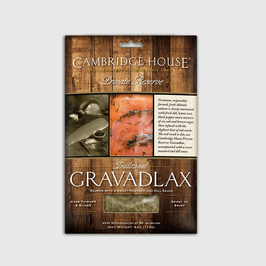 Cambridge House Private Reserve Gravadlax – 4oz
