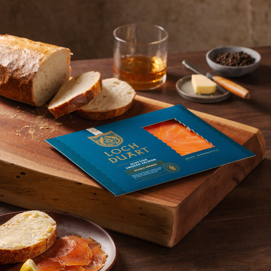 Loch Duart Double Smoked Scottish Salmon Slices - 3.5oz